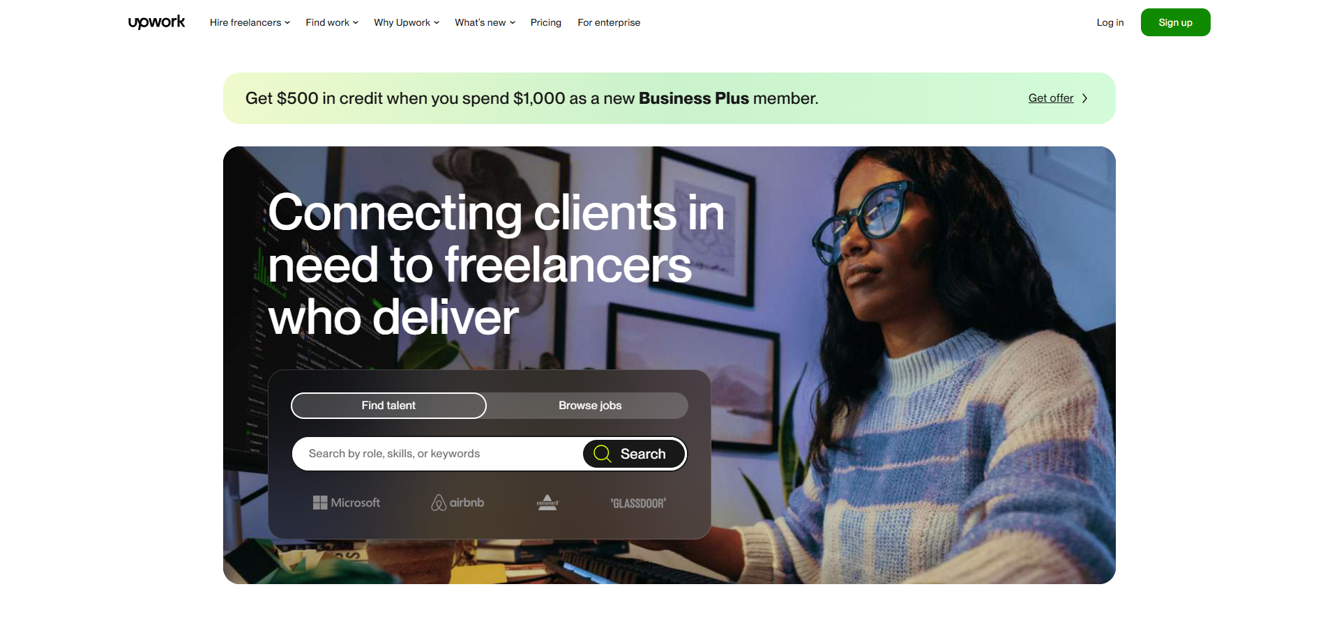 upwork, project management
